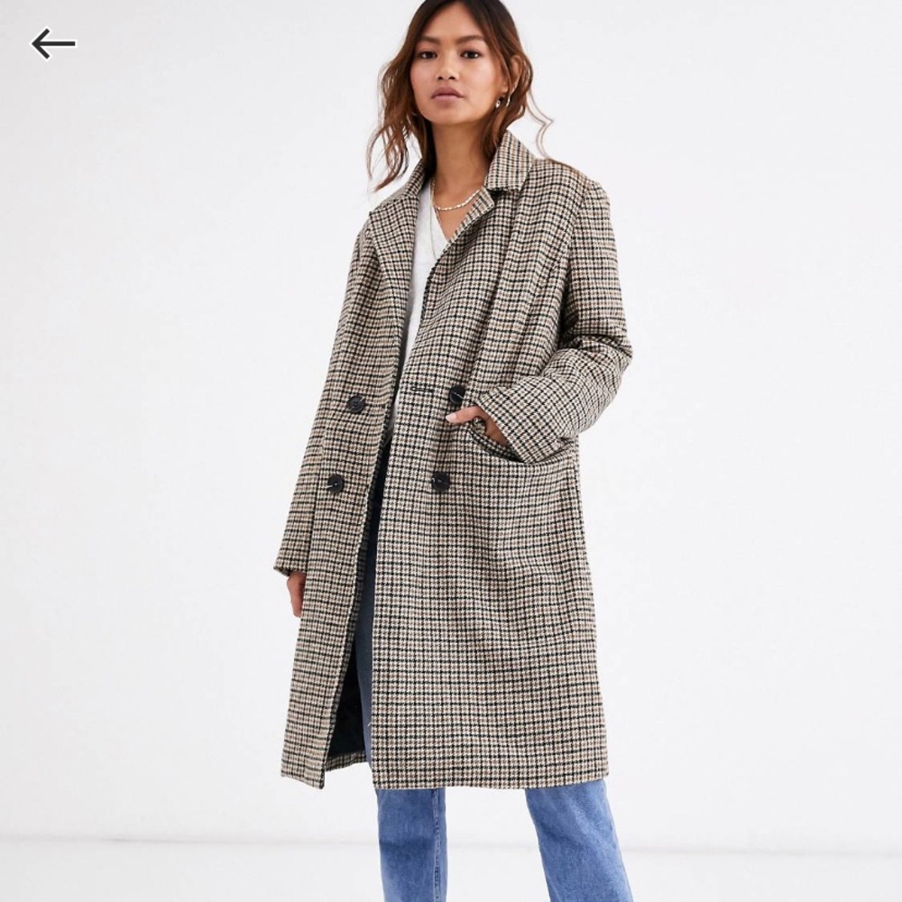 QED London Fall Pattern Coat